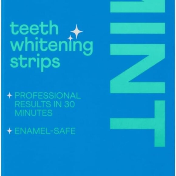 Teeth Whitening Strips Vegan Whitening Strip Enamel Safe Teeth Whitening Hydroge - Picture 1 of 7